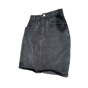 Vintage Heavy Denim black Nuovo Mini Skirt